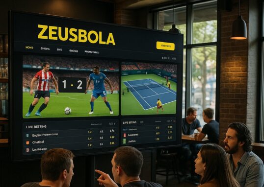 Zeusbola dengan Tampilan Modern dan Responsif
