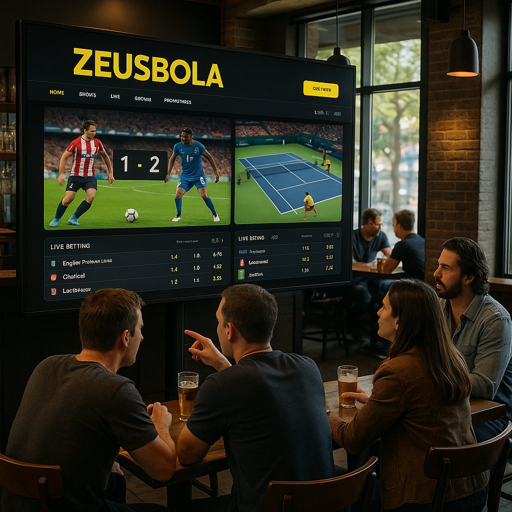 Zeusbola dengan Tampilan Modern dan Responsif