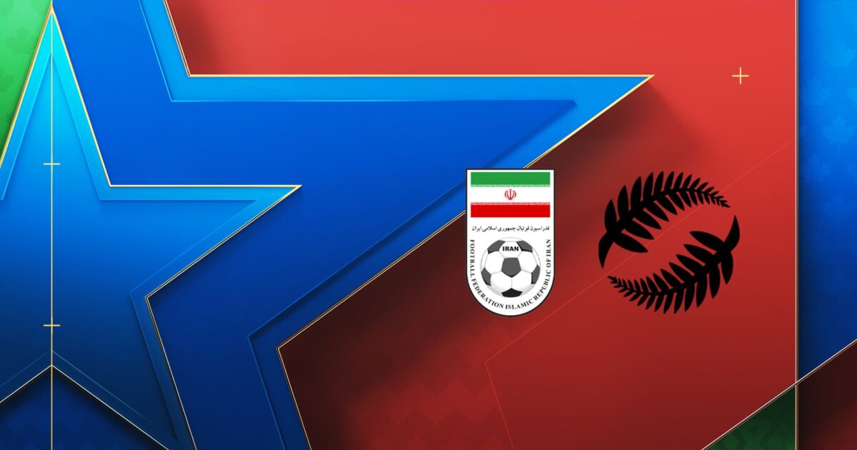 Pertandingan Iran vs Selandia Baru di Piala Dunia 2026