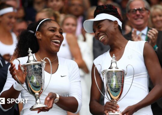 Kakak beradik Williams di Wimbledon 2023