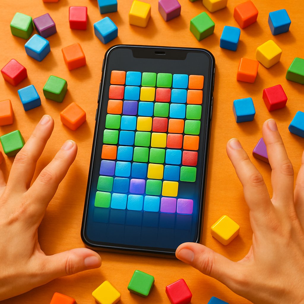 Ilustrasi Block Blast! Zeusbola Bikin Ketagihan Main Game