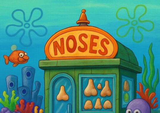 Ilustrasi 8 Toko Unik di Bikini Bottom yang Harus Kamu Kunjungi